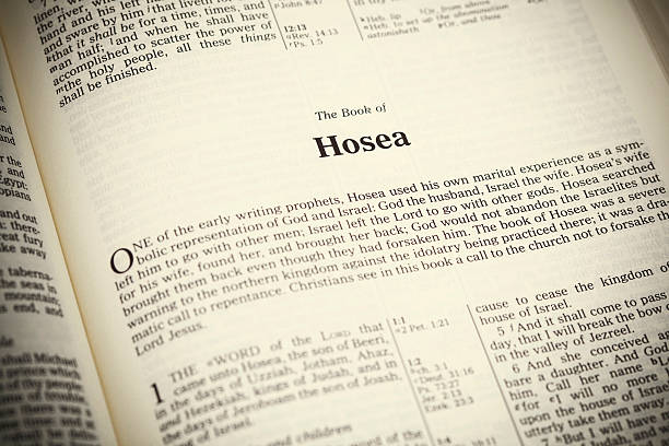 istock Open Bible ,The Book of Hosea 474202009