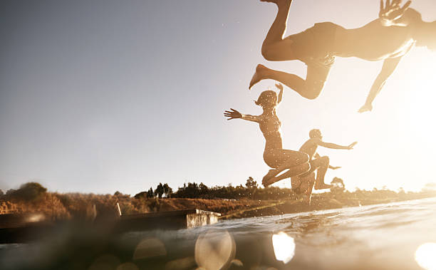 istock Friends don't let friends leap alone 474202732