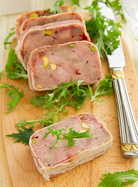 istock Duck terrine with pistachios and cherries. 474203639