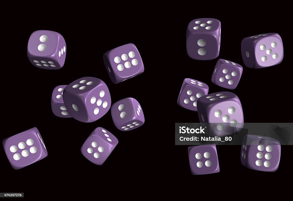 Say Dice 3D model, high resolution 3d render Dice Stock Photo