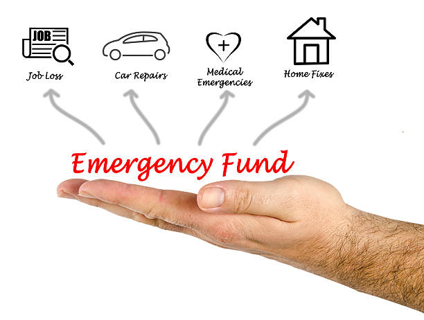 Emergency Fund stock photo