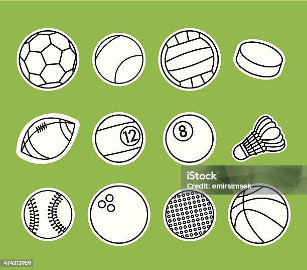 Sport Balls Stock Illustration - Download Image Now - Activity, Baseball - Ball, Basketball - Ball