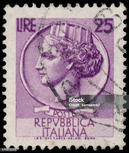 Sstamp プリントイタリアではイタリア Turrita - イタリアのストックフォトや画像を多数ご用意 - イタリア, 郵便切手, イタリア文化
