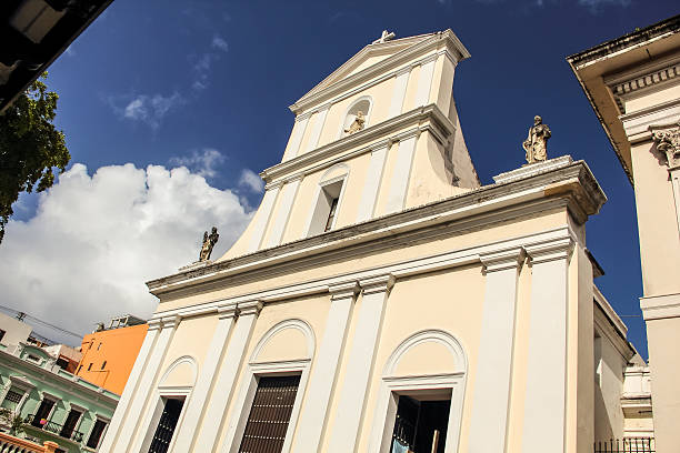 istock historic church building Spanish-style 474217345