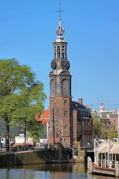 istock Coin Tower in Amsterdam, Netherlands 474217689