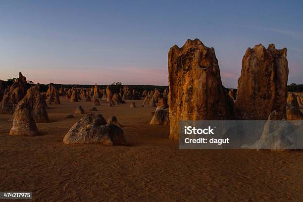 Nascer Do Sol No Parque Nacional De Nambung - Fotografias de stock e mais imagens de Alto-Contraste - Alto-Contraste, Ao Ar Livre, Areia