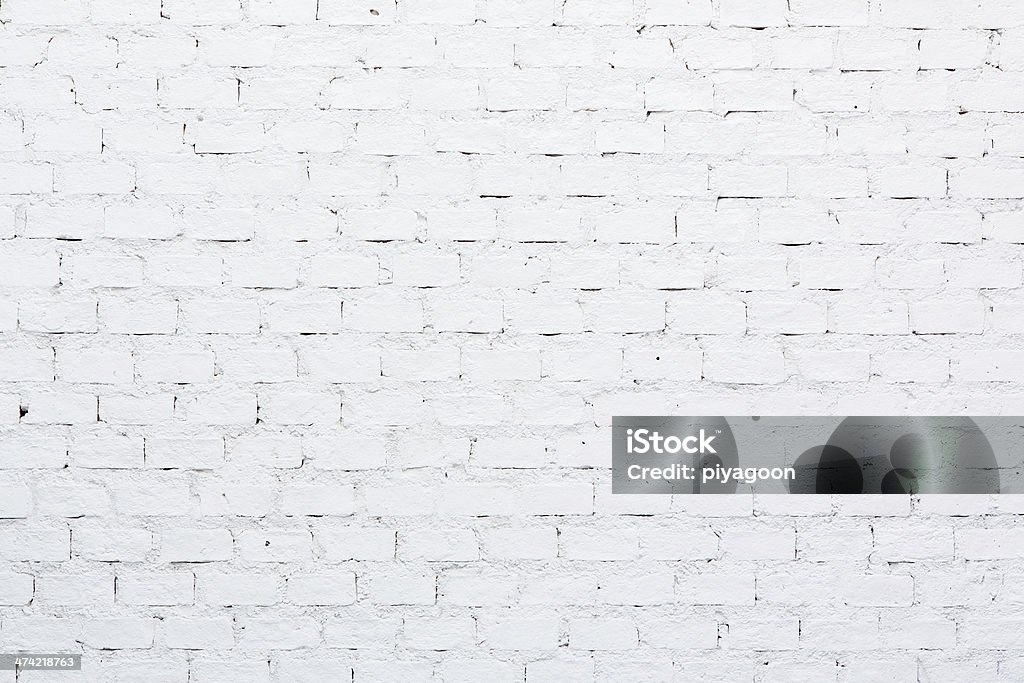 white brick wall - Lizenzfrei Architektur Stock-Foto