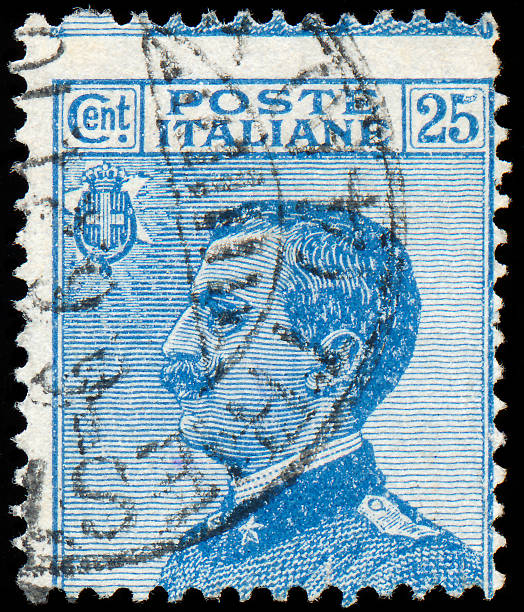 istock Stamp printed in Italy shows King Victor Emmanuel 474218935