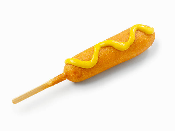 corn dog - blanket pig hot dog sausage - fotografias e filmes do acervo