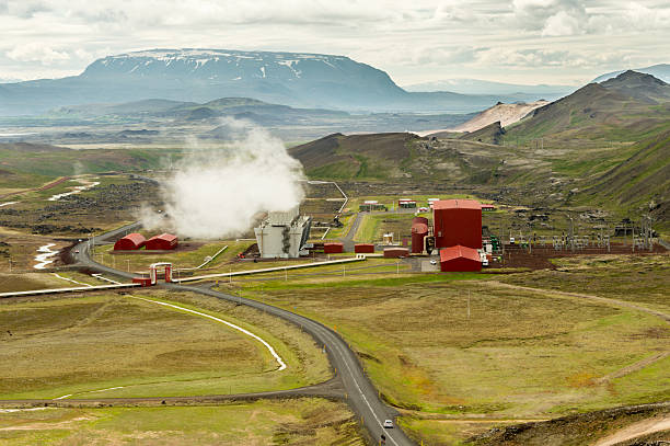 istock Thermal energy plant in Iceland 474223854