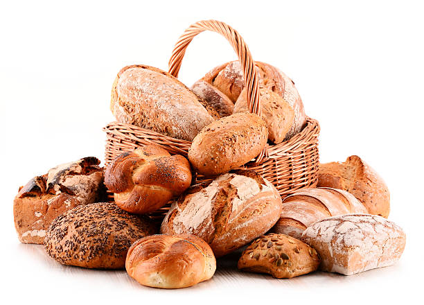 istock Composition with variety of baking products isolated on white 474233788