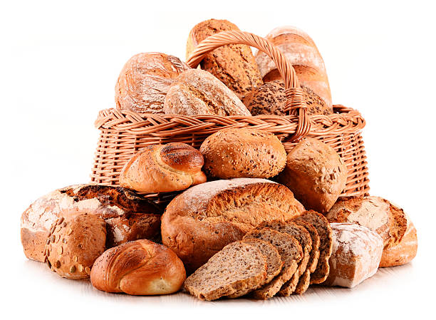 istock Composition with variety of baking products isolated on white 474233790