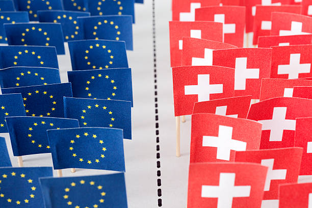 istock European Union and Switzerland separation 474235414