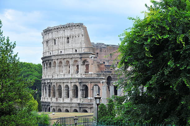 Colosseum in Rome stock photo