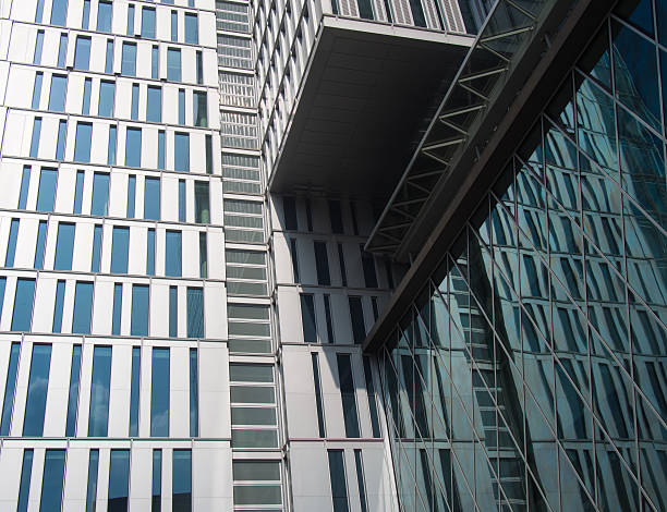 istock Modern architecture: Skyscrapers in Frankfurt, Germany 474239306