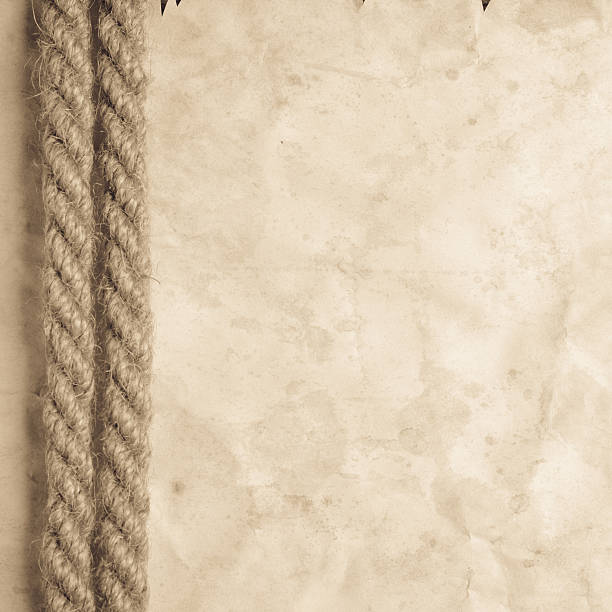 istock Ropes and old vintage ancient paper 474241913