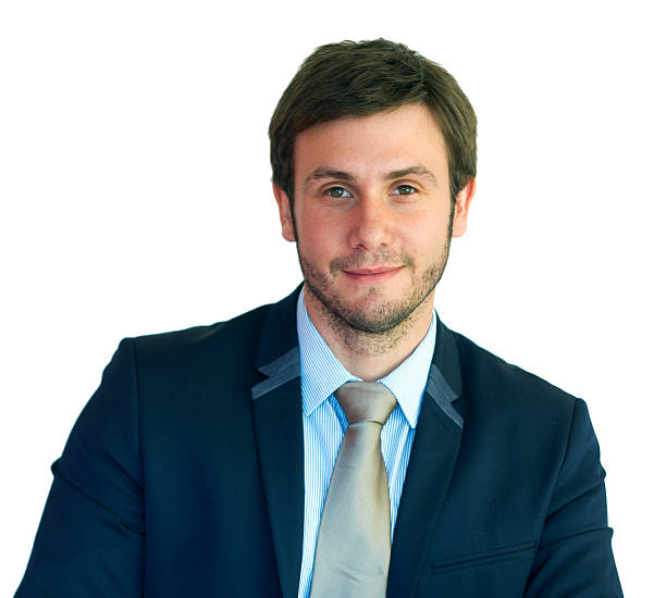 istock Business man smiles to camera 474244632