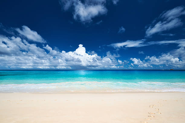 istock Beautiful Anse Intendance beach at Seychelles 474250828