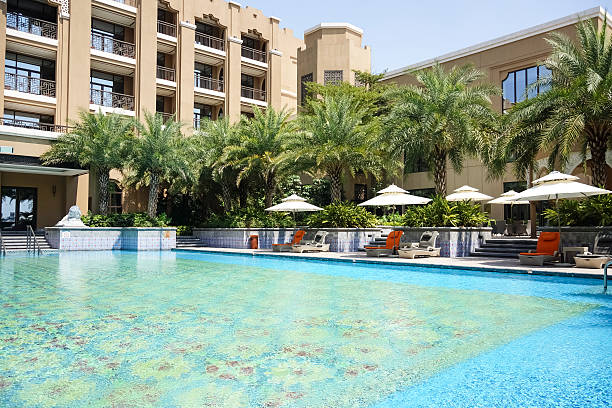 istock The hotel outdoor swimming pool 474252589