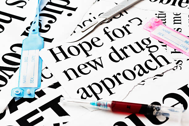 istock Hope for new drug approach says optimistic medical headline 474257007