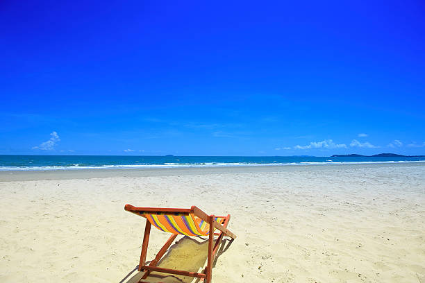istock Sea beach and blue sky 474259358