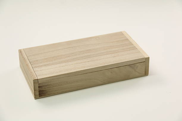 istock small wooden box isolated on white. . 474263596
