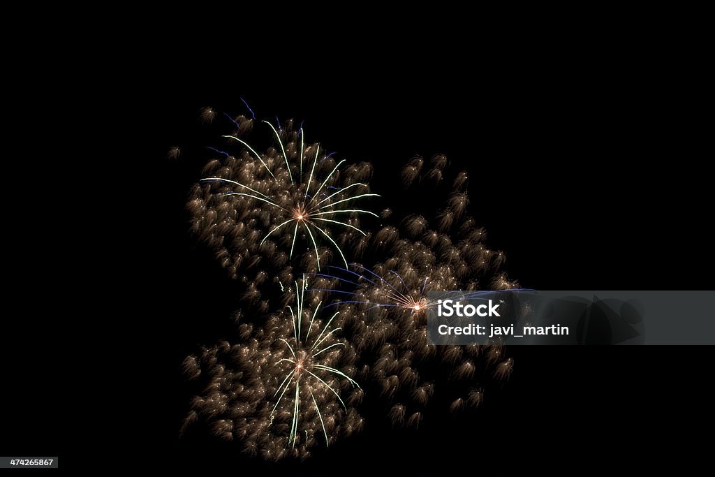 Isoliert, Feuerwerk - Lizenzfrei Abstrakt Stock-Foto