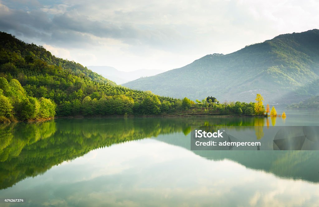 Reflections on a Lake Nature Stock Photo