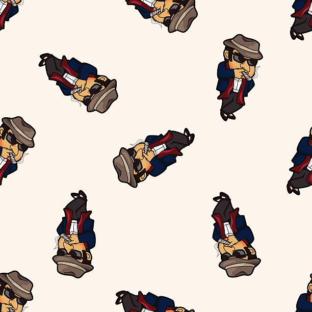 Mafia Pattern Design 170+ Seamless Mafia Pattern Stock Illustrations, Royalty-Free Vector ...