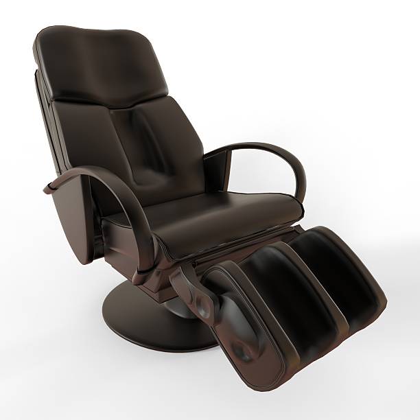 istock Office Chair Black Metallic Colors 474273028