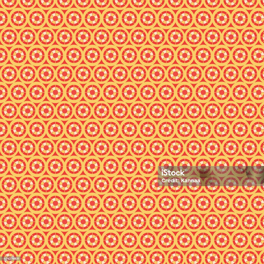 Abstract circle net pattern wallpaper. Vector illustration Abstract circle net pattern wallpaper. Vector illustration for attractive funny design. Colorful warm orange color. Seamless background. Like many slices of sweet orange fruit. Abstract stock vector