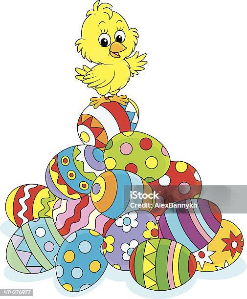 Easter Chick Stock Illustration - Download Image Now - Animal, Baby Chicken, Bird