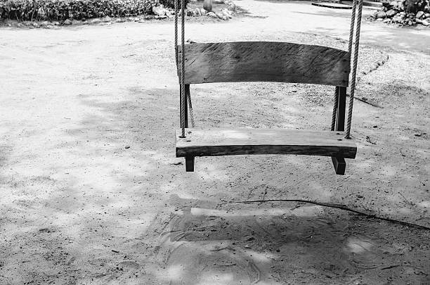 swing sur la plage vintage - Photo