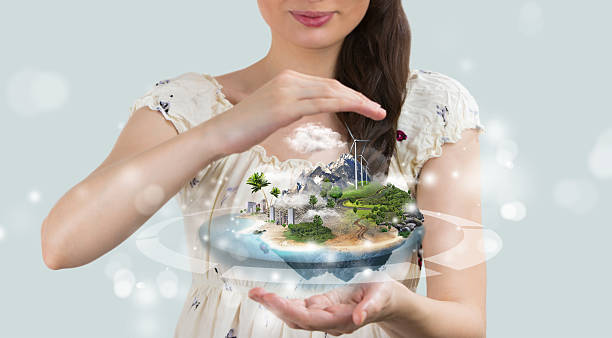 istock Insurance concept. Save your perfect world 474287972