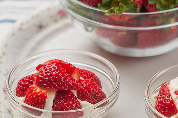 istock Strawberries and cream series 07 474290121