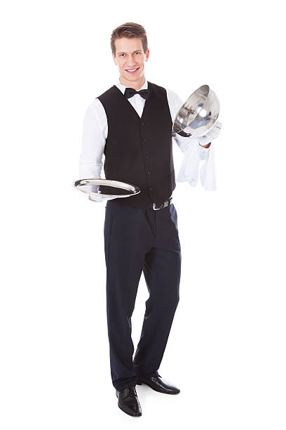 istock Waiter Opening Lid Cover 474290766