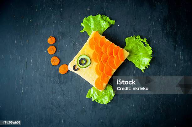 Funny Sandwich For Child Stock Photo - Download Image Now - Appetizer, Bread, Breakfast