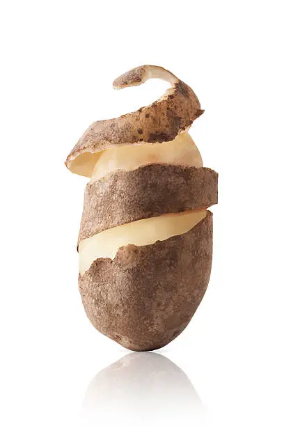 Potato - Isolated on a white background