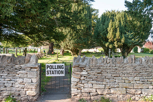 istock Rural Polling Station In The UK 474297545
