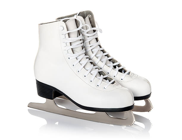 istock Figure skates isolated on white background 474297881