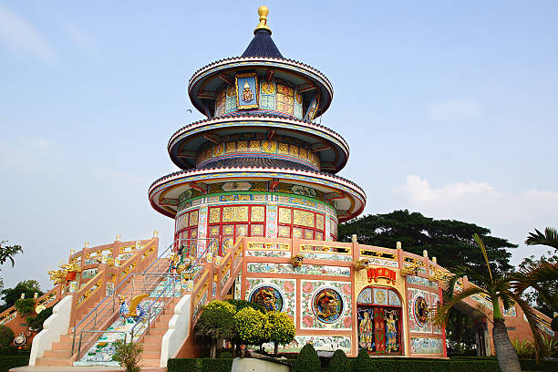 istock Wat Thawonwararam. Kanchanaburi 474298391