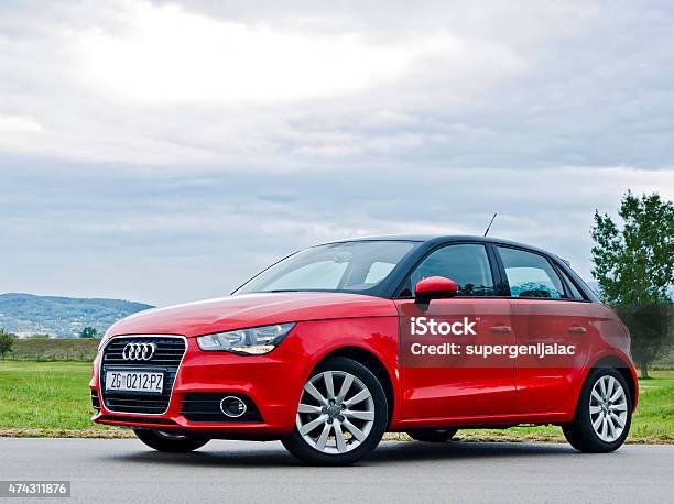 Audi A1 Sportback Stock Photo - Download Image Now - Audi, Car, Wheel
