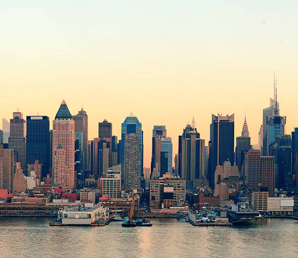 istock New York City sunset 474314120