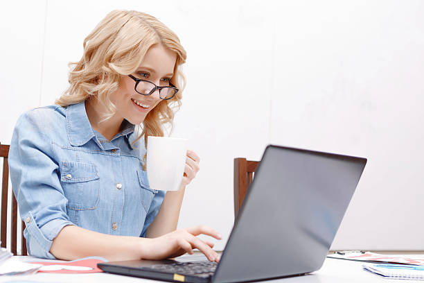 istock Woman working with a laptop 474316176