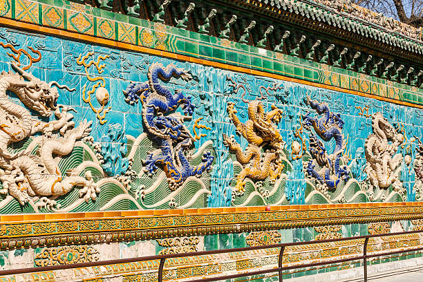 istock ancient dragon wall in Beihai park of Beijing，china 474317578