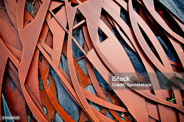 Scrap Metal Stock Photo - Download Image Now - Backgrounds, Brown, Computer Graphic