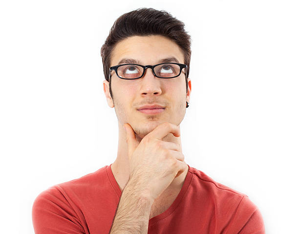istock Portrait of thinking man 474322068