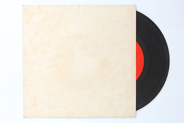 istock Old vinyl record in a paper case 474324257
