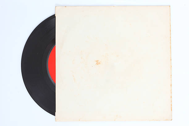 istock Old vinyl record in a paper case 474324297