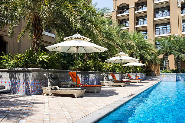 istock The hotel outdoor swimming pool 474328919